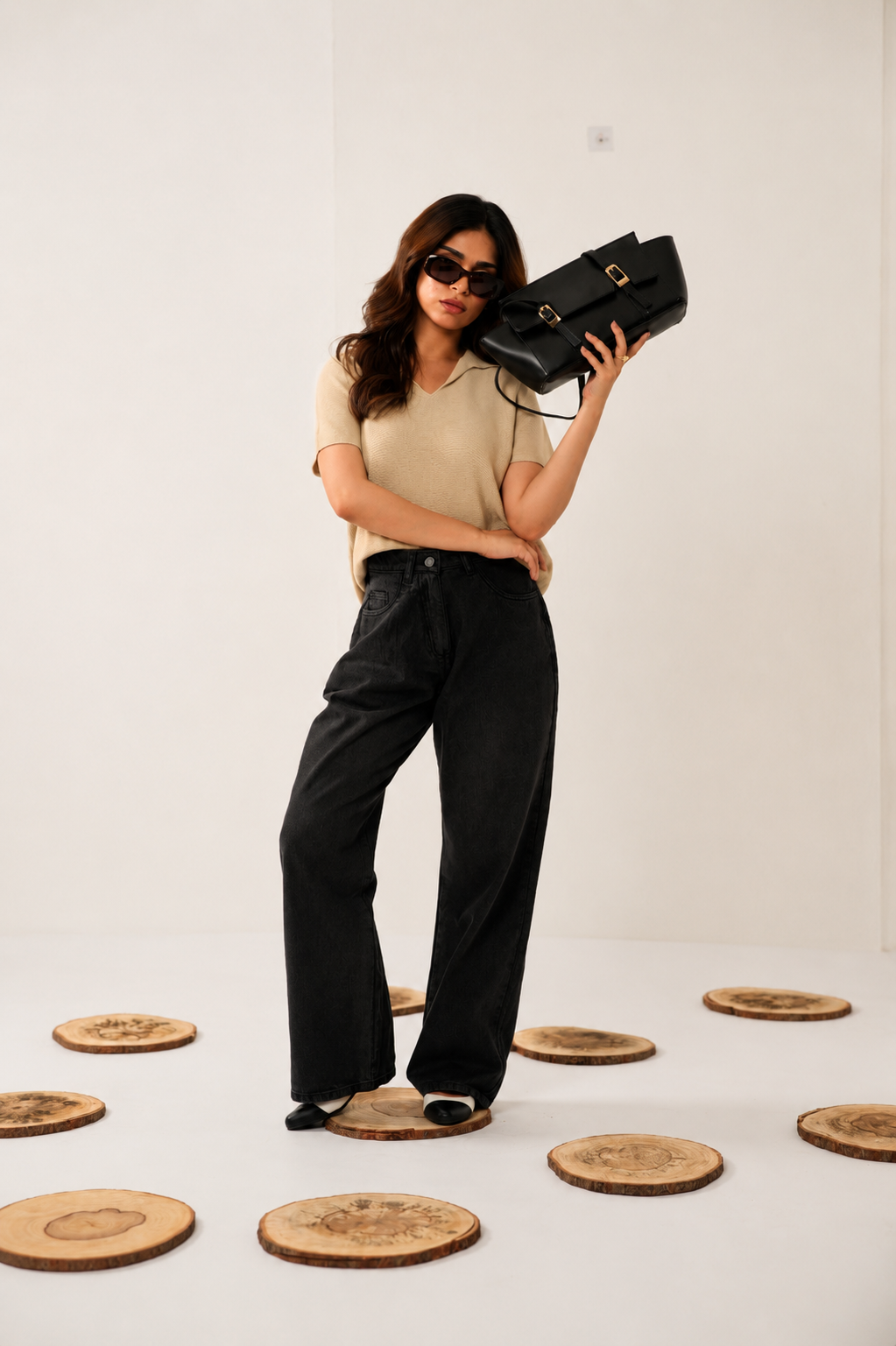 Classic straight leg jeans