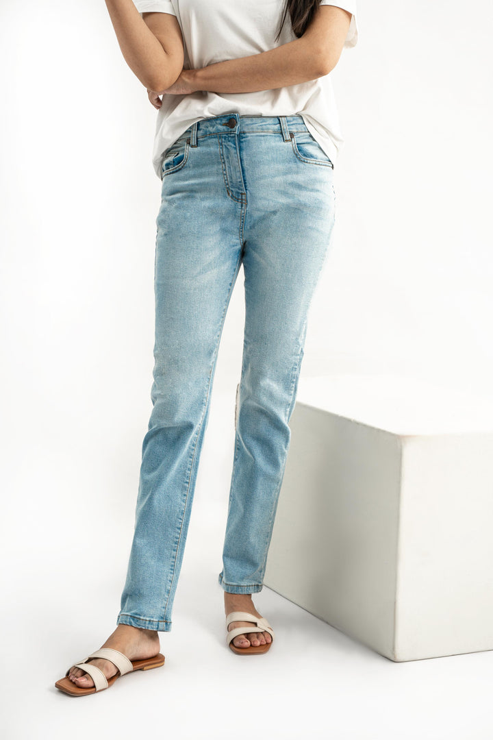 Straight-Leg Jeans