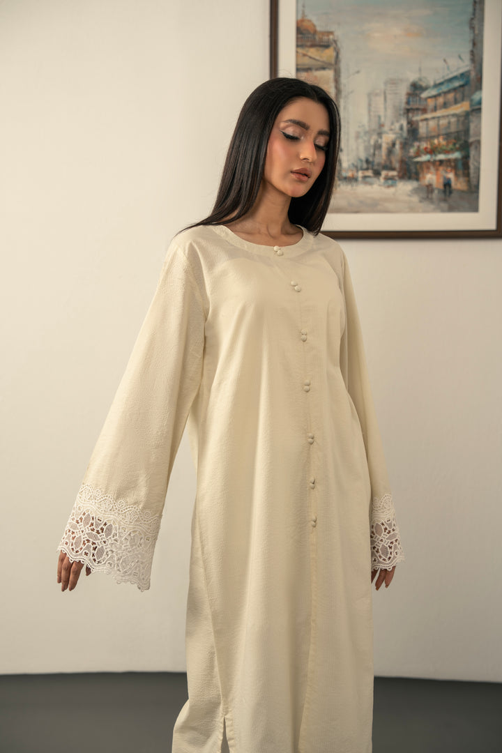 BUTTERCREAM COTTON KURTA