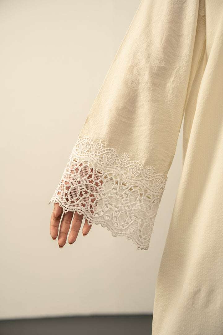 BUTTERCREAM COTTON KURTA