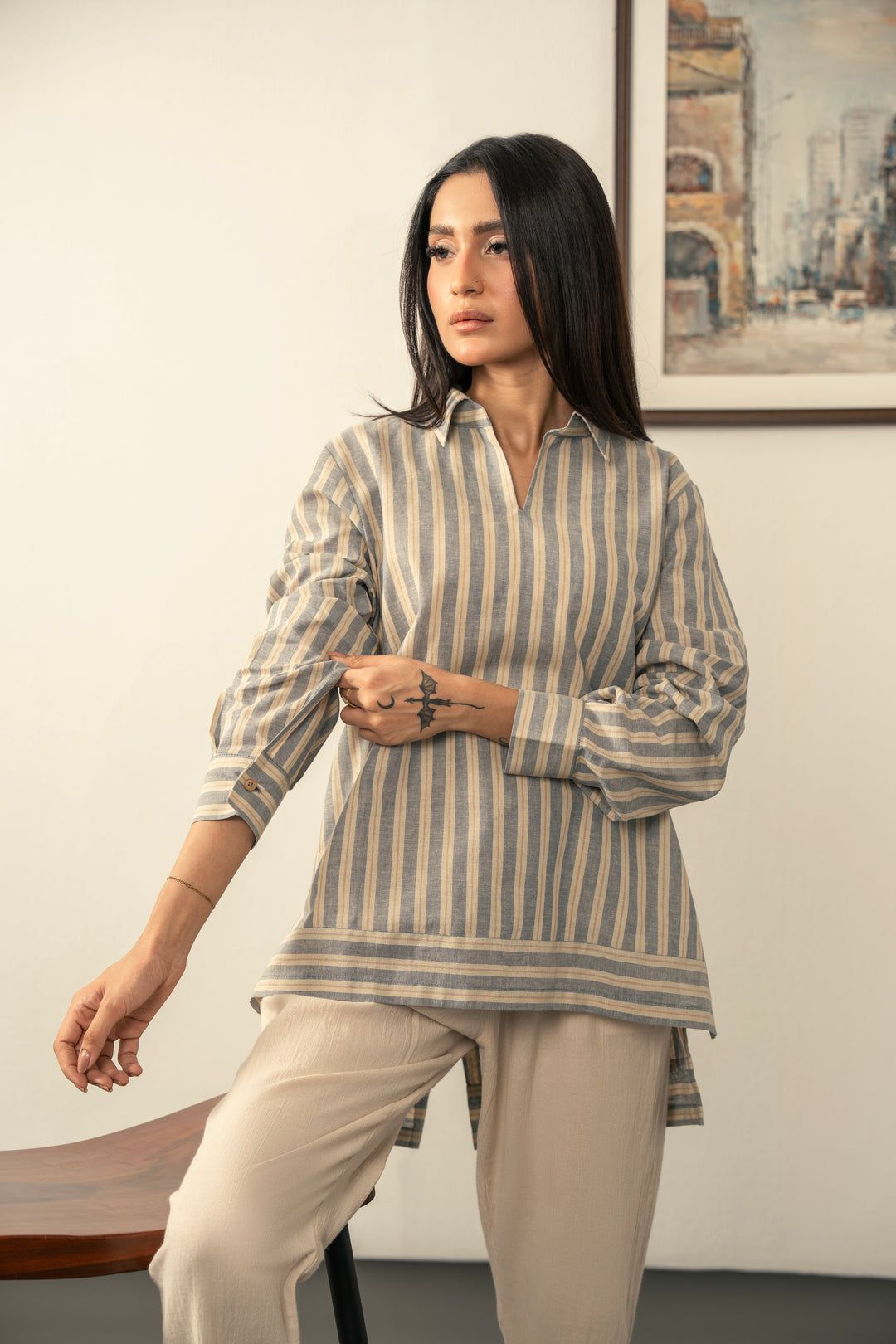 DUNE STRIPE SHIRT
