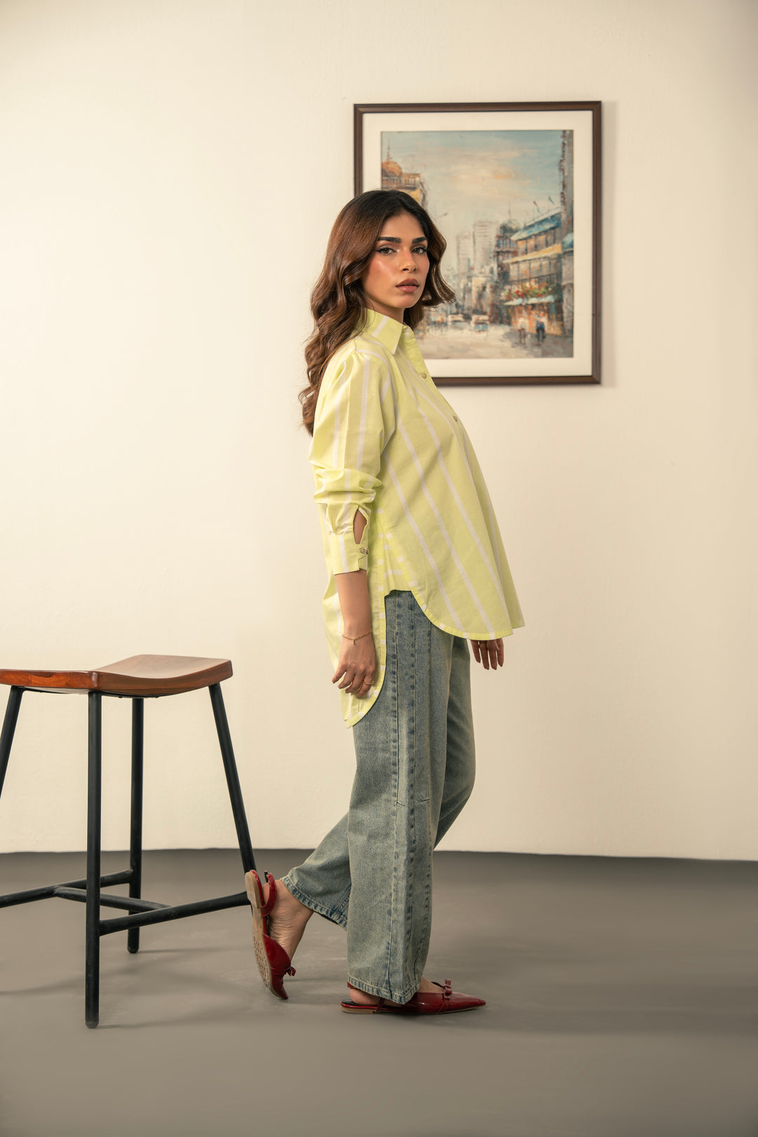 CITRUS STRIPE SHIRT