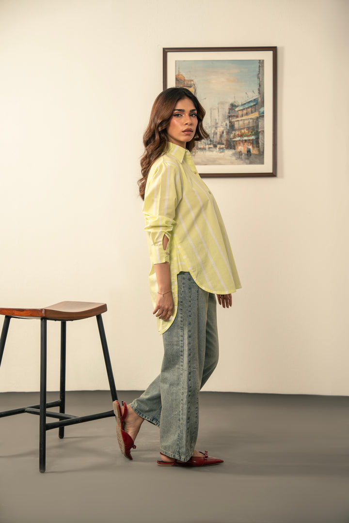 CITRUS STRIPE SHIRT