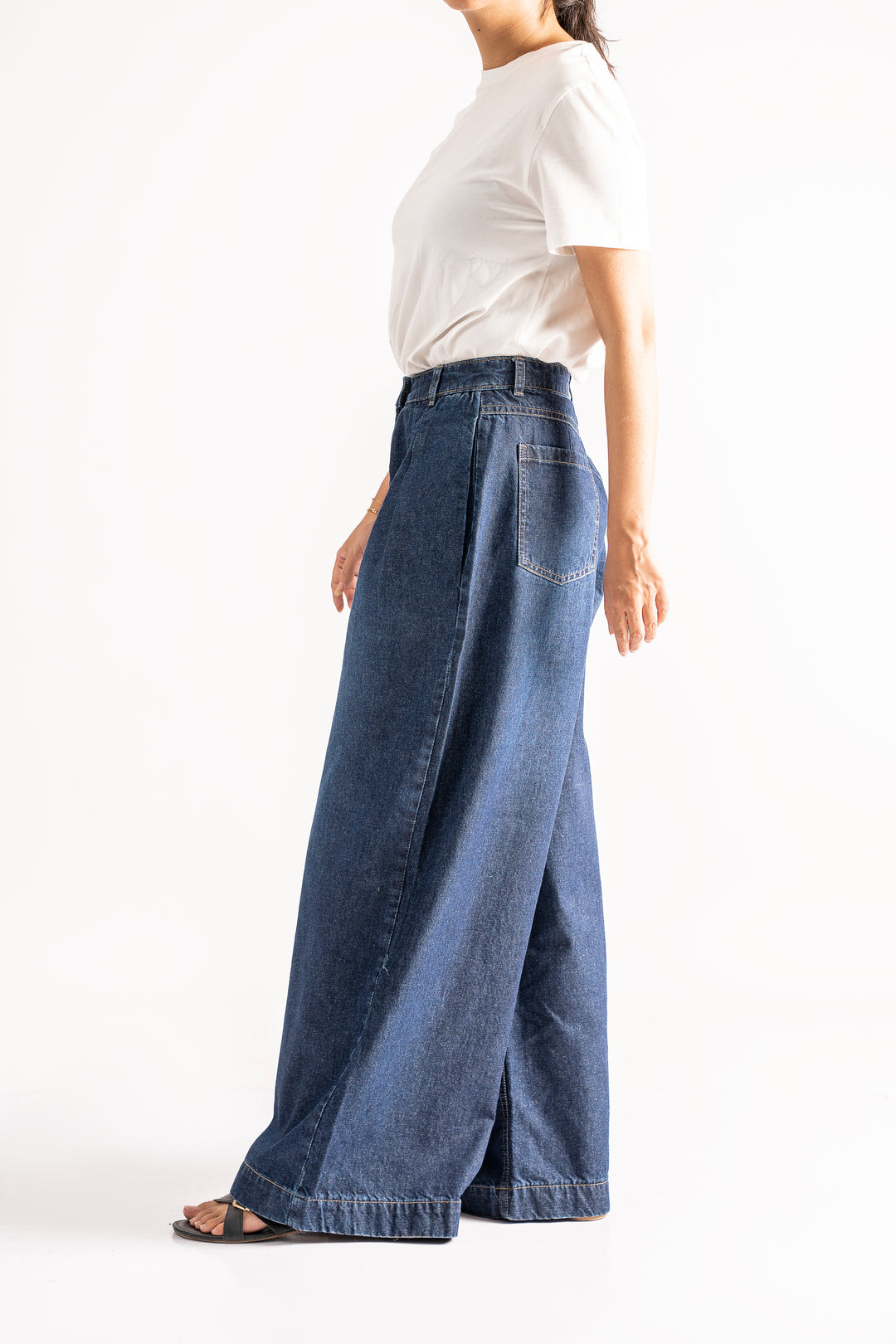 High Waisted Wide Leg Jeans