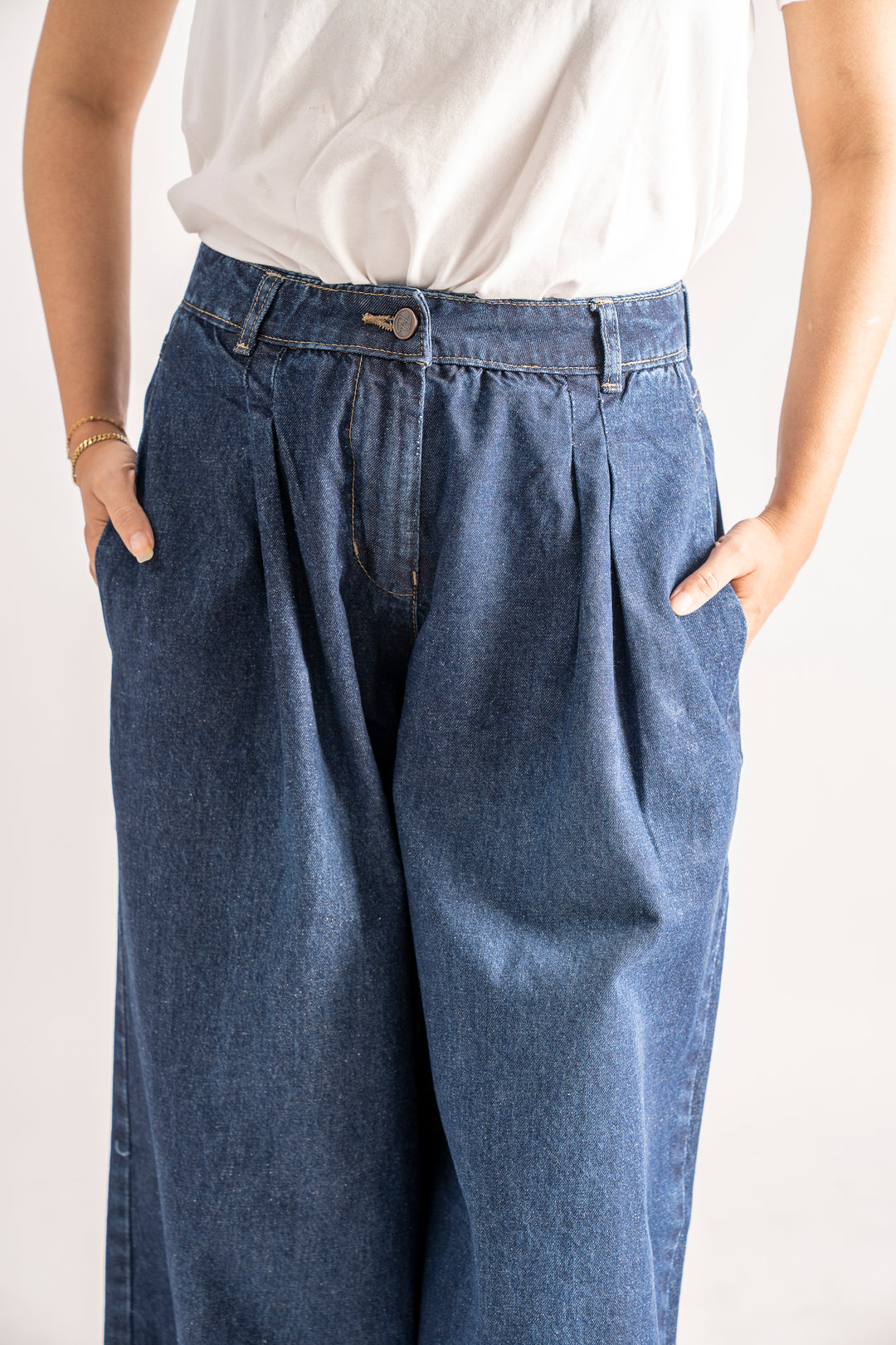 High Waisted Wide Leg Jeans