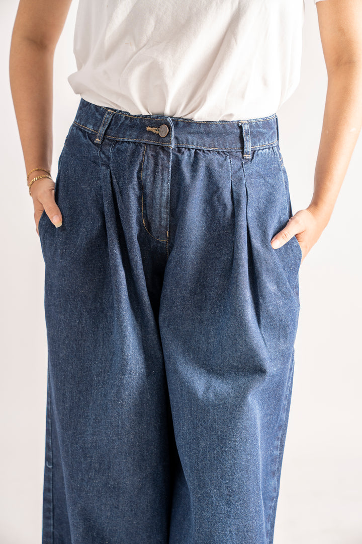 High Waisted Wide Leg Jeans