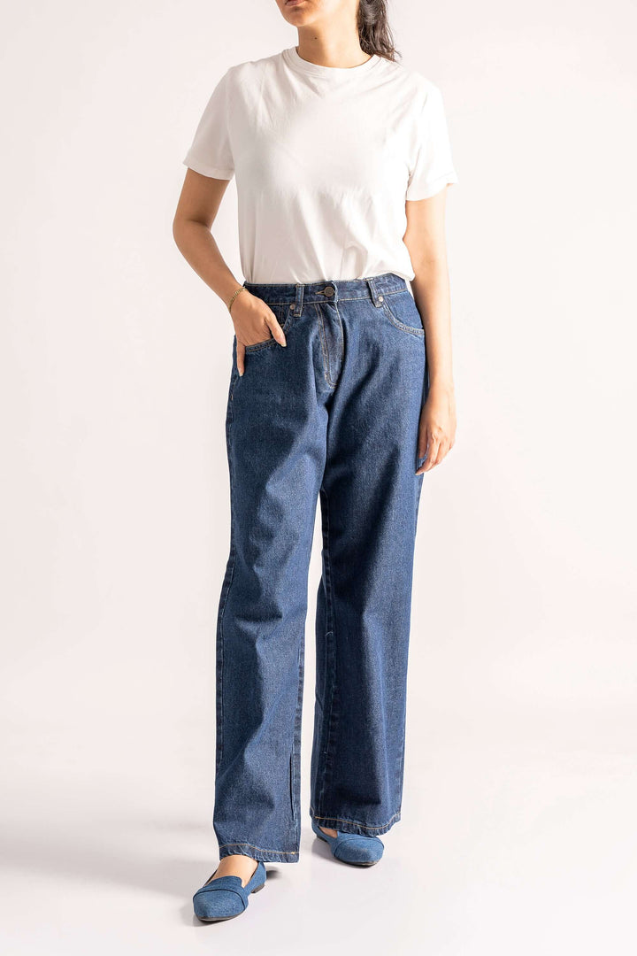 Classic straight leg jeans