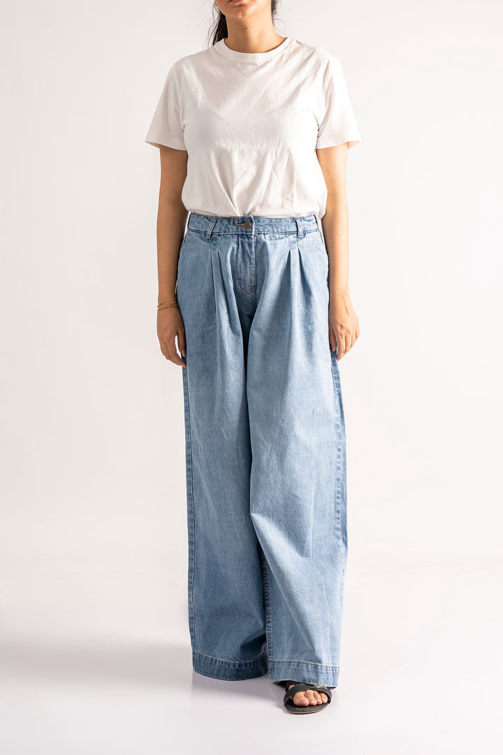 High Waisted Wide Leg Jeans