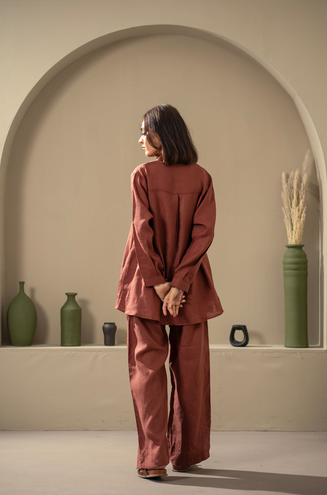 Terra Set in Burnt Umber