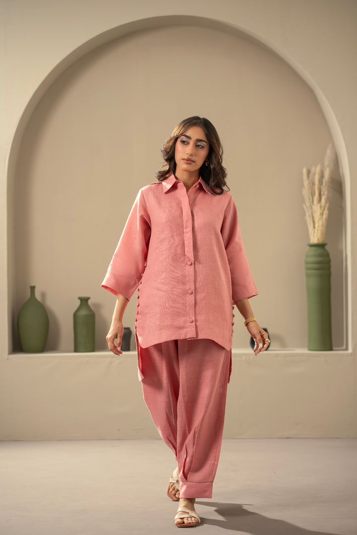 Ayla Set in Flamingo Pink