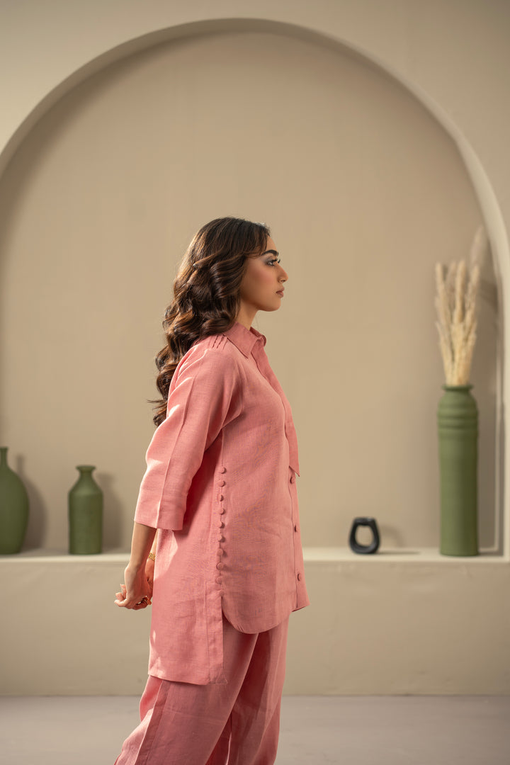 Ayla Set in Flamingo Pink