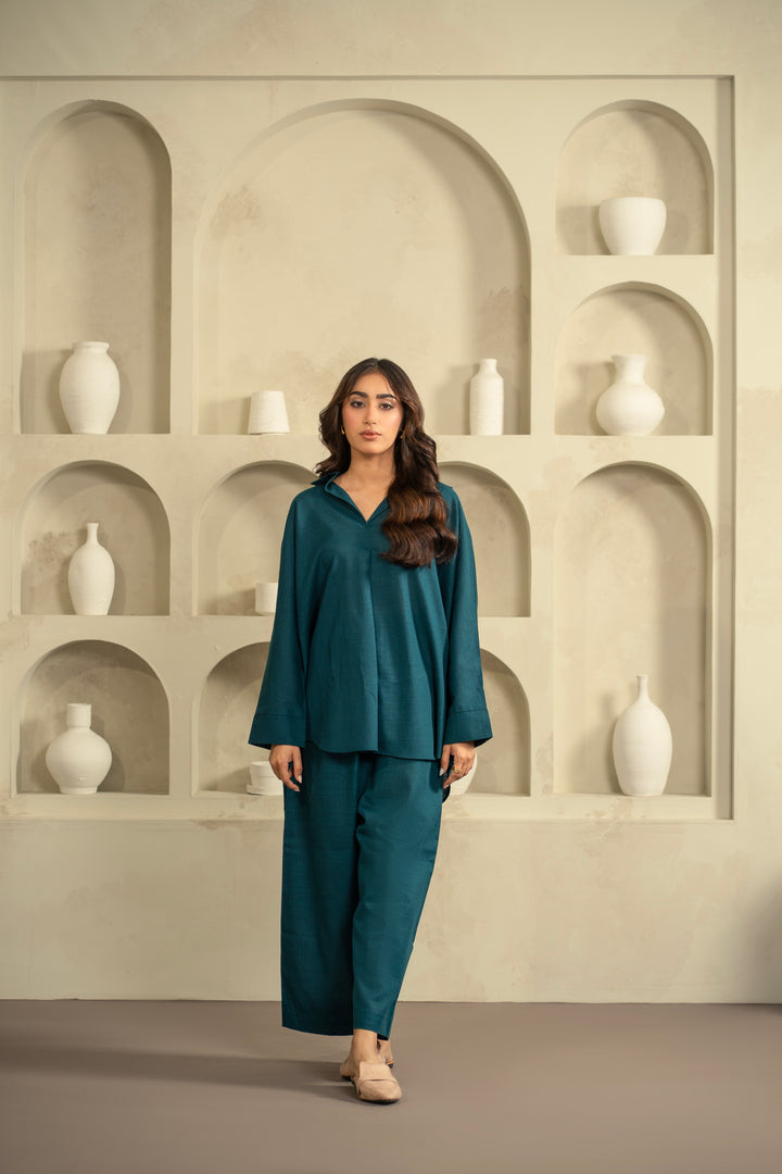 Ella Set in Teal Blue