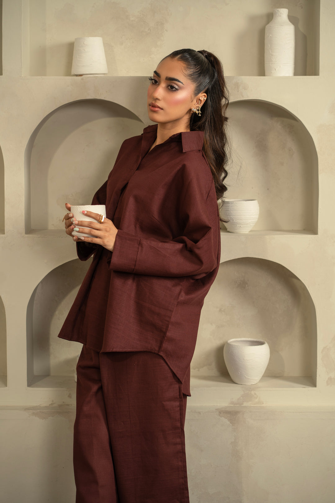 Ella Set in Tan Brown