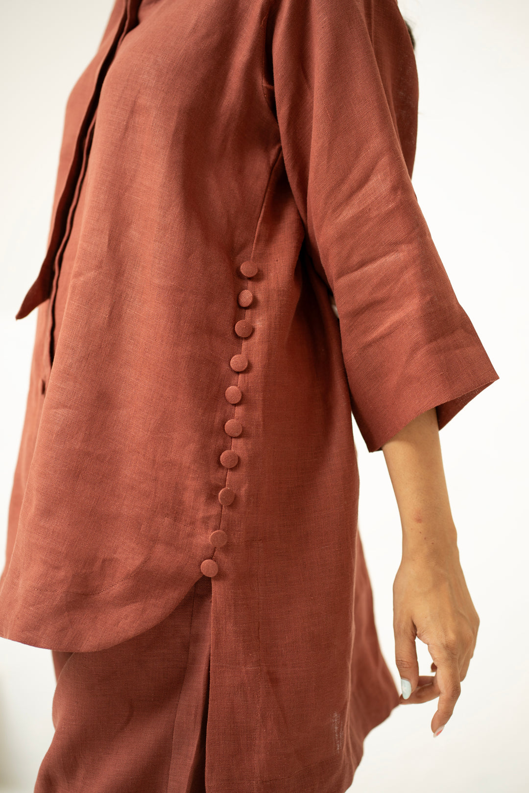 Ayla Set in Burnt Umber