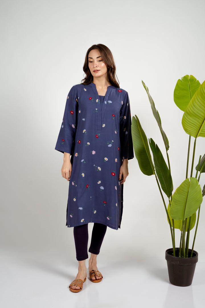 Violet Blue Kurta