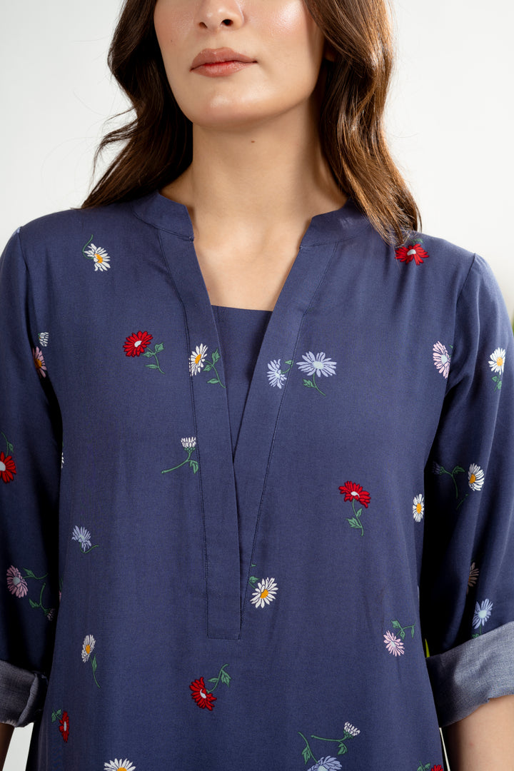 Violet Blue Kurta