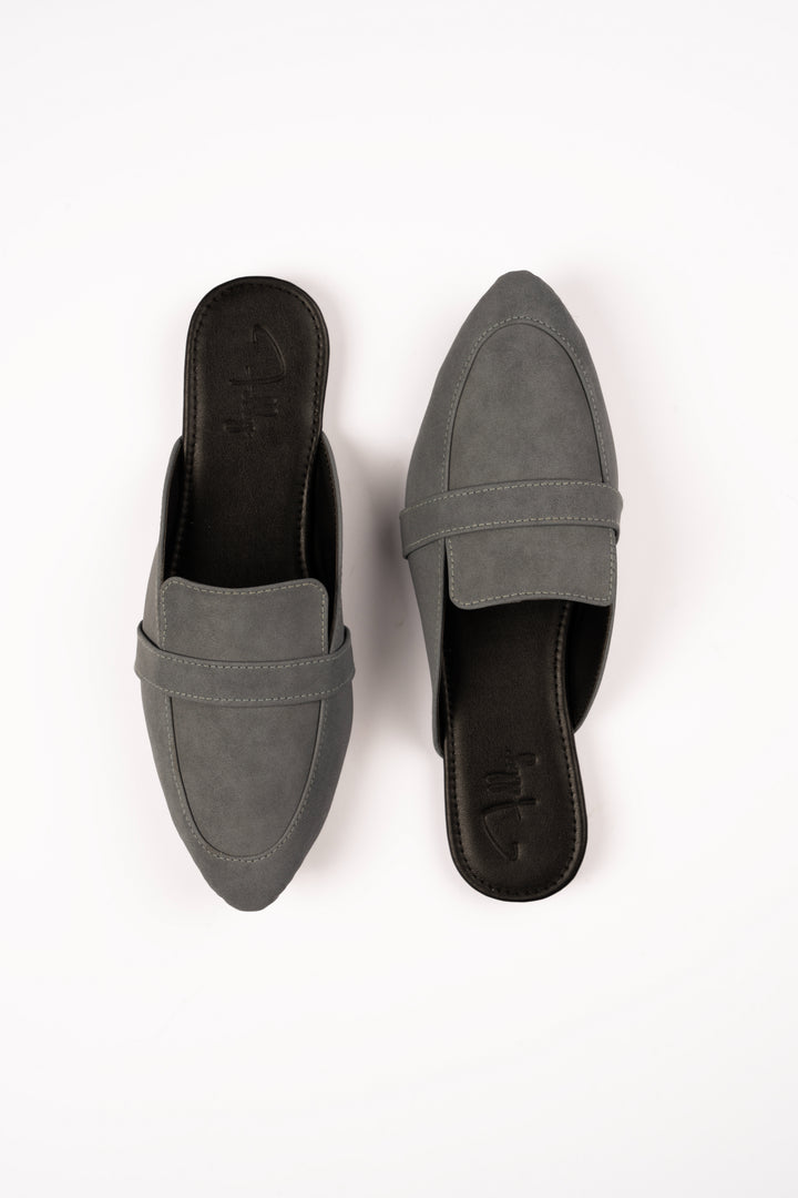 Nubuck Half Loafer