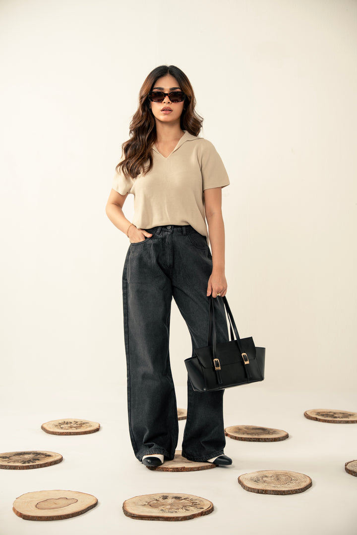 Classic straight leg jeans