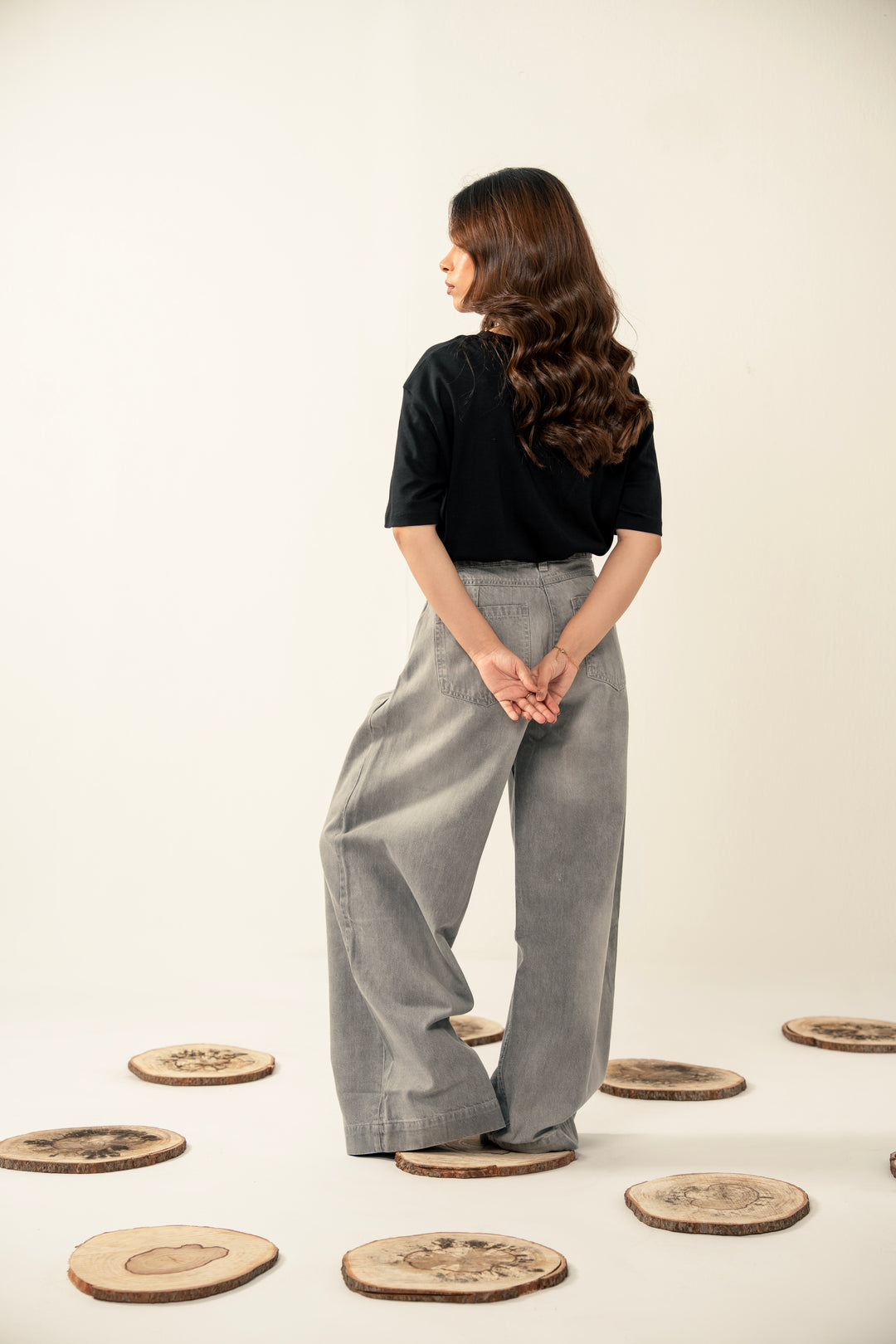 High Waisted Wide Leg Jeans
