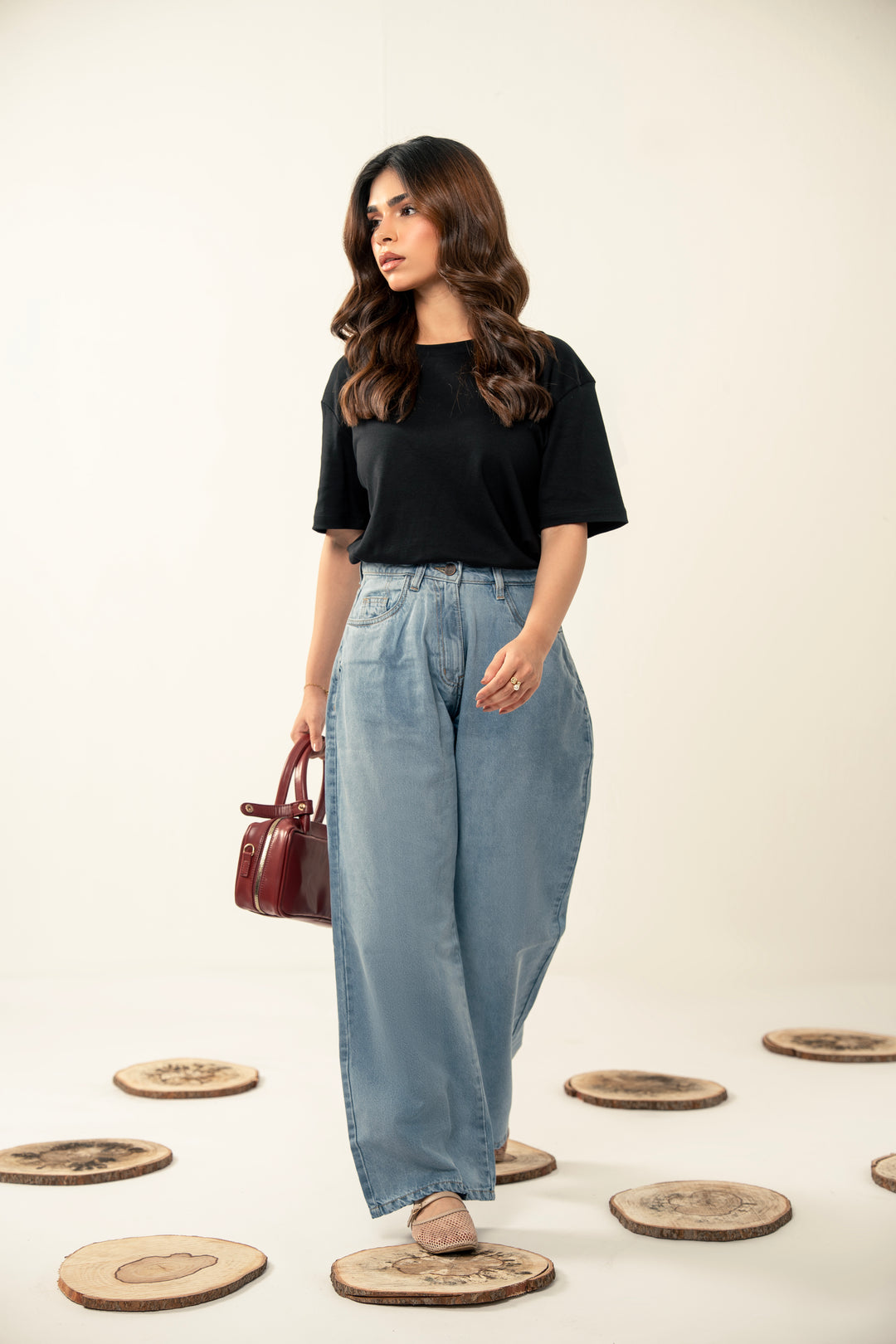 Classic straight leg jeans