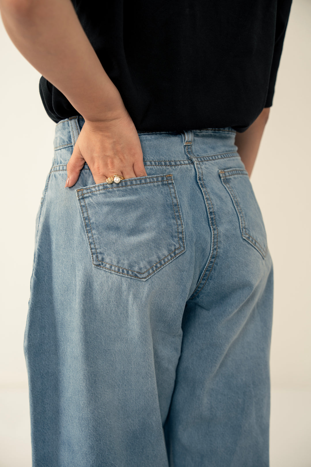 Classic straight leg jeans
