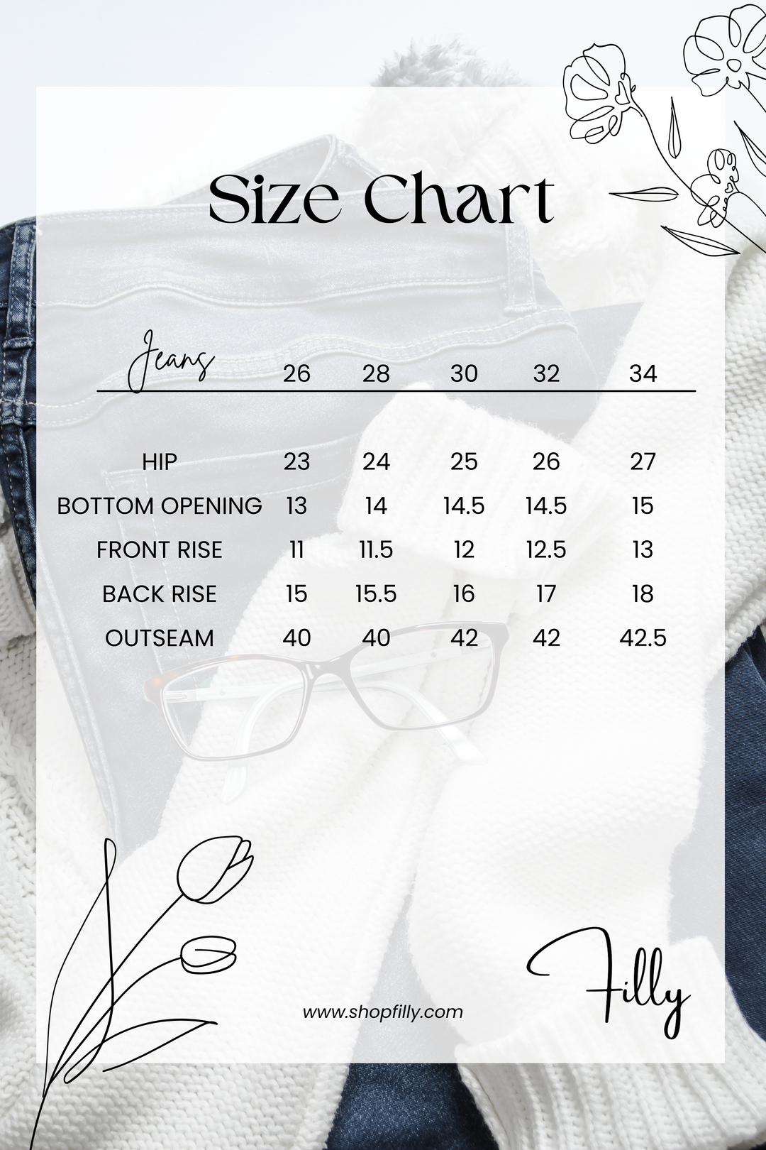 High Waisted Wide Leg Jeans